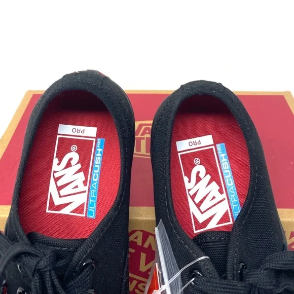 VANS Women's Size 5 Authentic Pro POPCUSH Black Low Classic Sneakers VN000Q0DBKA - Picture 5 of 11